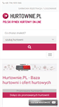 Mobile Screenshot of hurtownie.pl